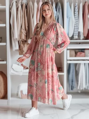 Obleka DSTREET EY2572 ROZA