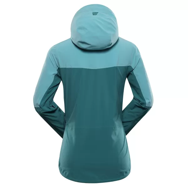  Ženska nepremočljiva jakna ALPINE PRO ZARRA MODRO 