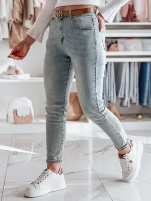 Ženske hlače DSTREET SLIMVISA UY2460 MODRO