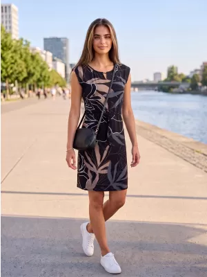 Obleka ALTISPORT ESTER ČRNA