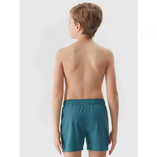  Kratke hlače 4F JRMM00UBDSM110 TEAL 