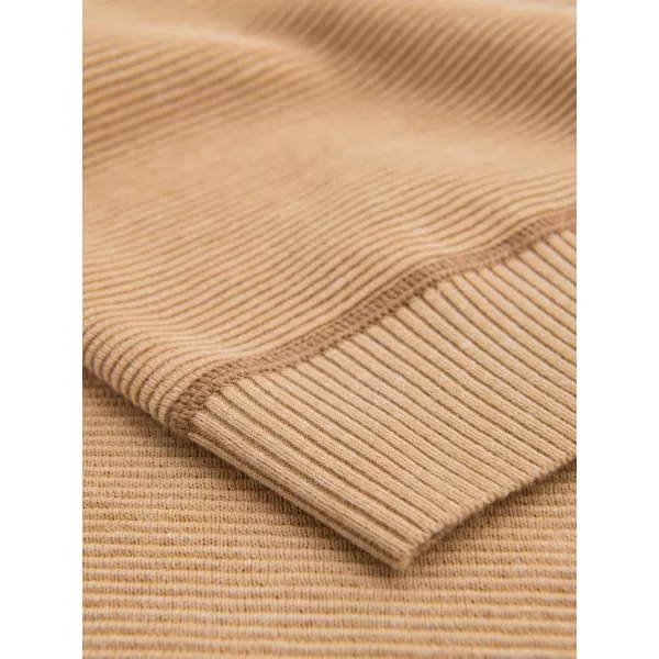  Moški pulover OMBRE OM-SWSW-0121 RJAVA 