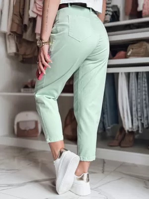 Ženske hlače DSTREET CHINOSKA UY2555 SVETLO ZELENA