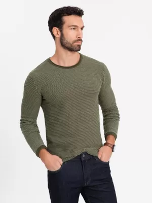Moški pulover OMBRE OM-SWSW-0118 OLJK