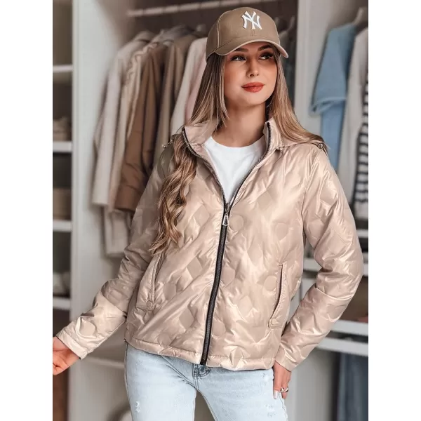  Ženska jakna DSTREET SYLVIAN TY4863 BEŽ 
