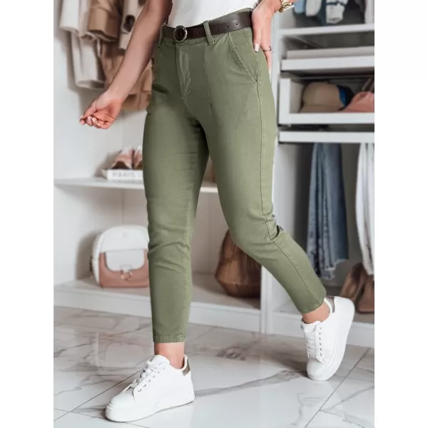  Ženske hlače DSTREET UY2547 KHAKI 