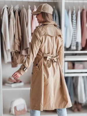 Plašč DSTREET SLIMFOTA NY0746 KARAMELA