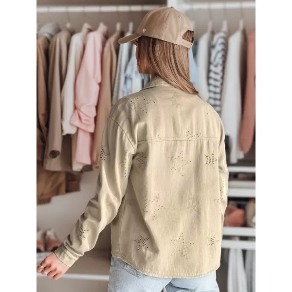  Ženska jakna DSTREET STRASHINE TY4847 KARAMELA 