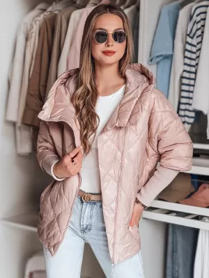 Ženska jakna DSTREET PUFFILOF TY4854 ROZA
