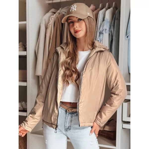  Ženska jakna DSTREET SYLVIAN TY4863 BEŽ 