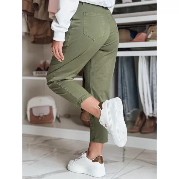  Ženske hlače DSTREET CHINOSKA UY2558 KHAKI 