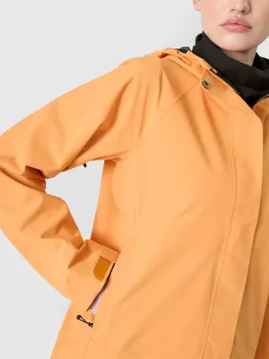 Ženska jakna 4F WSS25TTJAF0751 ORANŽNA