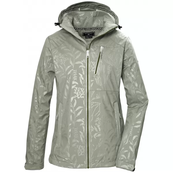  Ženska softshell jakna KILLTEC KOS 122 42846 SVETLO OLIVNO 