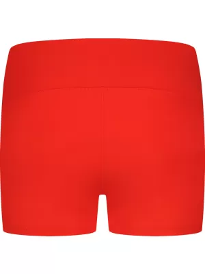 Ženske kratke hlače za fitnes NORDBLANC NBSPL8038 ORANŽNO ČRNILO