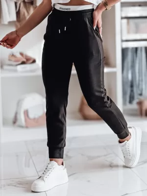 Ženske hlače DSTREET SPORTIVO UY2398 ČRN