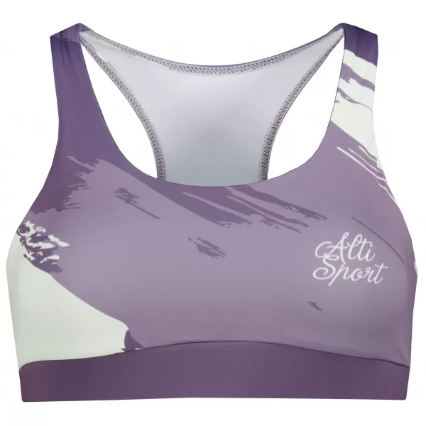  Ženski vrhunski športni modrček ALTISPORT VOJ/ALW081POD01 VIJOLIČNA 