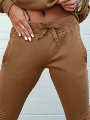 Ženske hlače DSTREET FITS UY2146 KAMELA