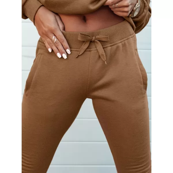  Ženske hlače DSTREET FITS UY2146 KAMELA 