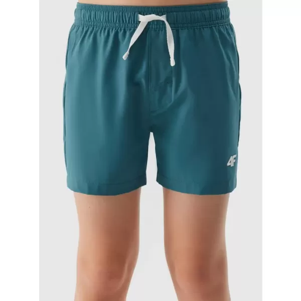  Kratke hlače 4F JRMM00UBDSM110 TEAL 