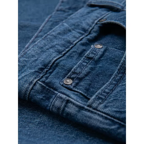  Kavbojke OMBRE OM-PADP-0225 TEMNO MODRA 