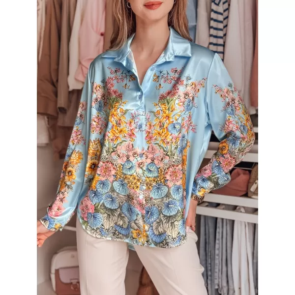 Srajca DSTREET BLOSSIVA DY0466 SVETLO MODRA 