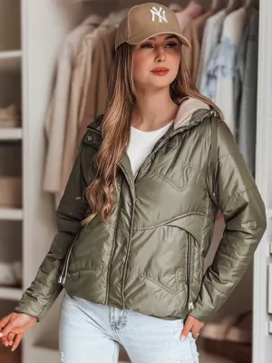 Ženska jakna DSTREET NIVESSO TY4857 ZELENO