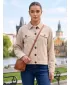 Ženska jakna ALTISPORT EVELINA LAHKA KREMNA