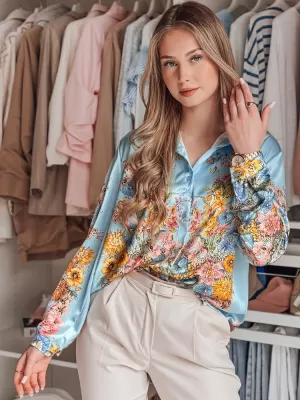 Srajca DSTREET BLOSSIVA DY0466 SVETLO MODRA