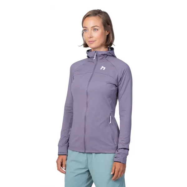  Damske trenirke HANNAH ELI HOODY SIVI GREBEN MEL 