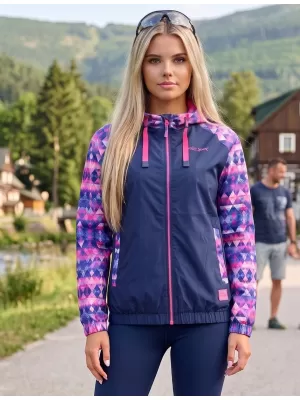 Ženska jakna ALTISPORT EDRIA TEMNO MODRA