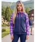 Ženska jakna ALTISPORT EDRIA TEMNO MODRA