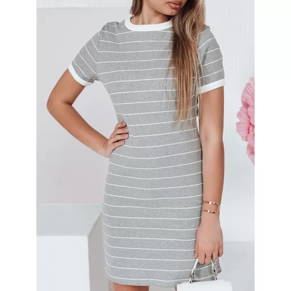  Obleka DSTREET FITLINES EY2580 BELA 