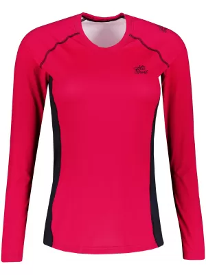 Ženska premium funkcionalna majica z dolgimi rokavi ALTISPORT VOJ/ALW078TR03 RDEČA