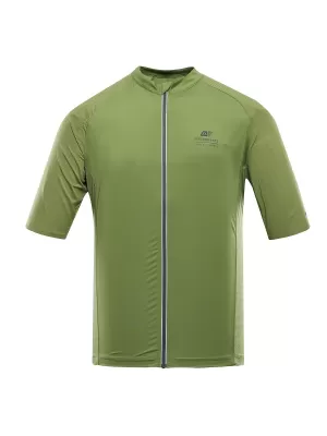 Kolesarski dres ALPINE PRO SAGEN 2 ZELENO