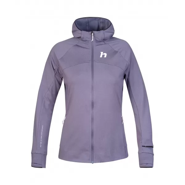  Damske trenirke HANNAH ELI HOODY SIVI GREBEN MEL 