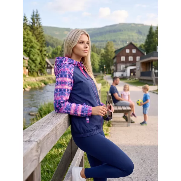  Ženska jakna ALTISPORT EDRIA TEMNO MODRA 