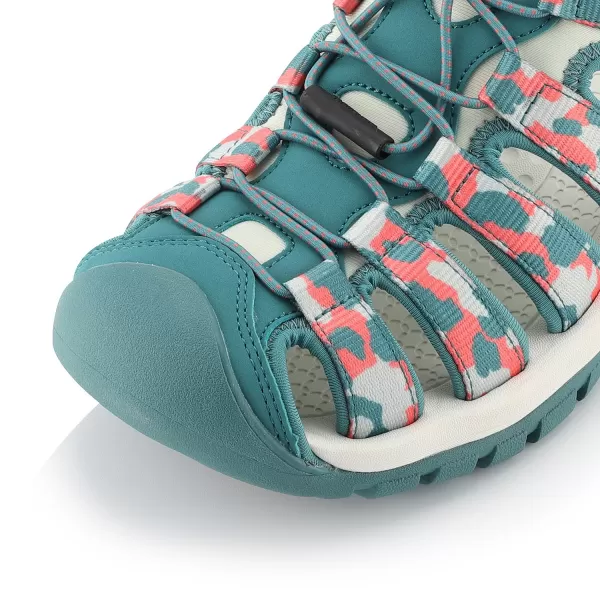  Poletne sandale ALPINE PRO AWEDE ZELENO 