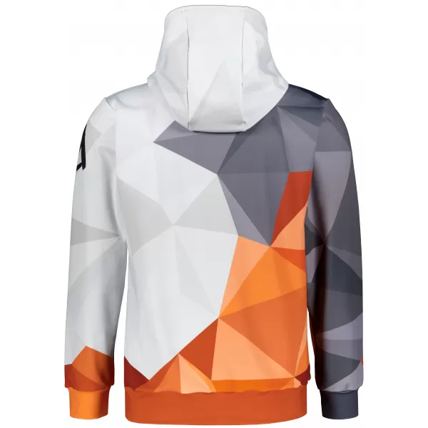  Moška funkcionalna trenirka Premium ALTISPORT VOJ/ALM007MI01 ORANŽNA/SIVA 