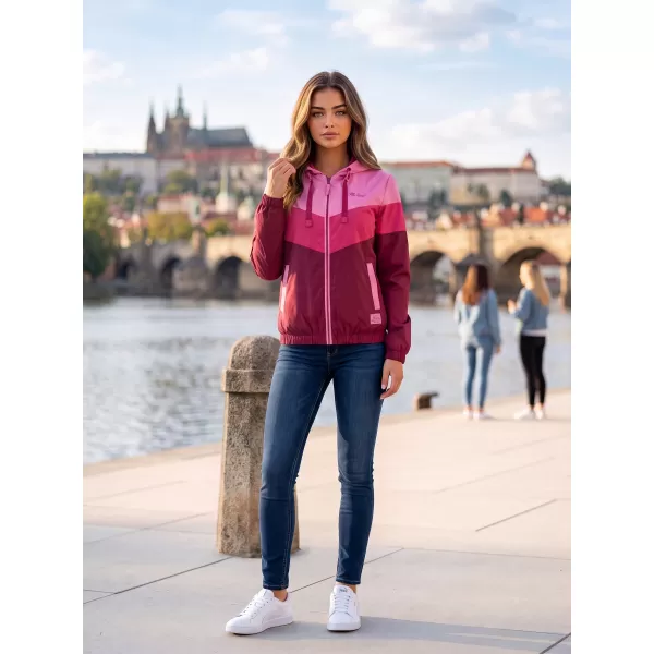  Ženska jakna ALTISPORT EDNA BORDO 