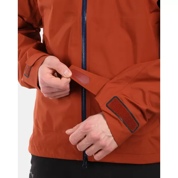  Moška hardshell jakna KILPI MAMBA-M YM0101KI RJAVA 