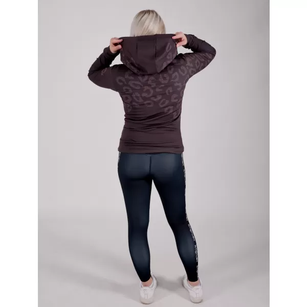  Ženski vrhunski funkcionalni pulover ALTISPORT VOJ/ALW047MI01 TEMNO RJAVA 
