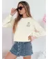 Damske trenirke DSTREET CHERSOFT BY1400 BELA
