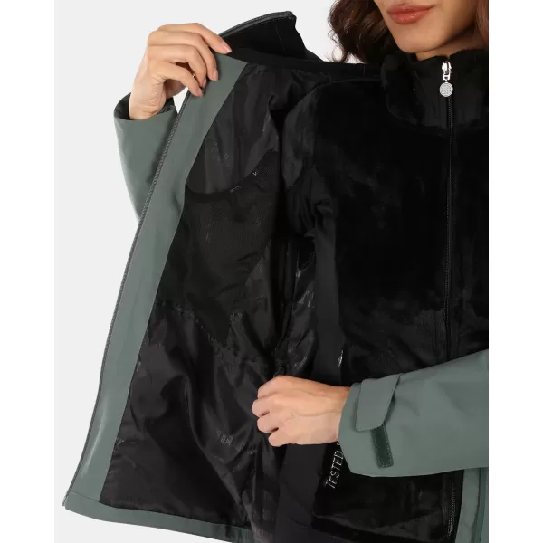  Plašč KILPI AYRA-W YL0120KI KHAKI 