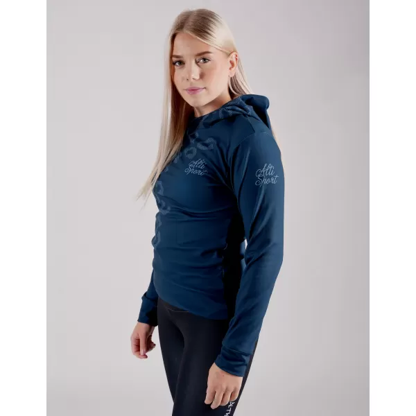  Ženski vrhunski funkcionalni pulover ALTISPORT VOJ/ALW047MI01 MODRA 