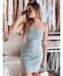 Obleka DSTREET NETUBA EY2591 MODRO