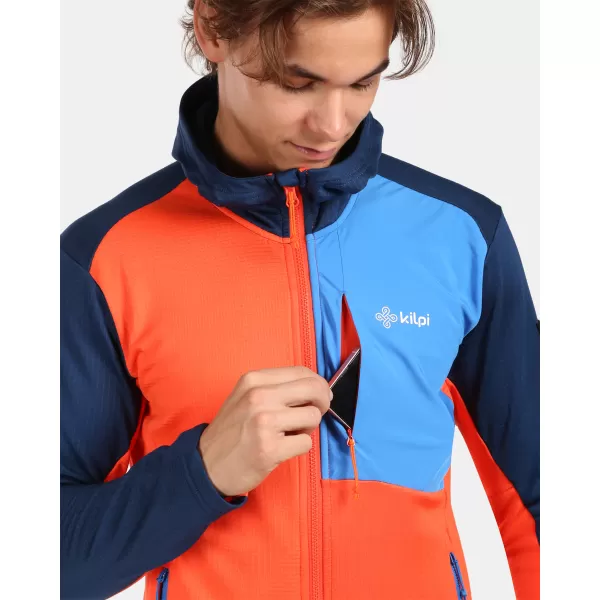  Fleece jopica KILPI SEVELEN-M YM0203KI ORANŽNA 