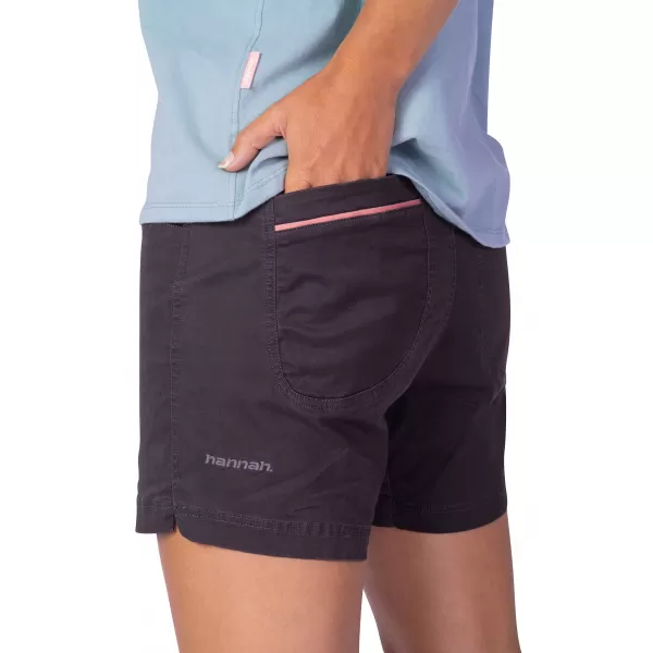  Ženske kratke hlače HANNAH MOKKA SHORTS ČRNI FIŽOL 
