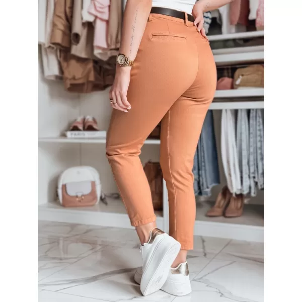  Ženske hlače DSTREET TAIRONIK UY2543 ORANŽNA 