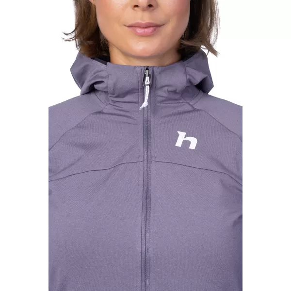  Damske trenirke HANNAH ELI HOODY SIVI GREBEN MEL 