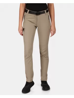 Ženske hlače KILPI BELVELA-W YL0405KI KHAKI